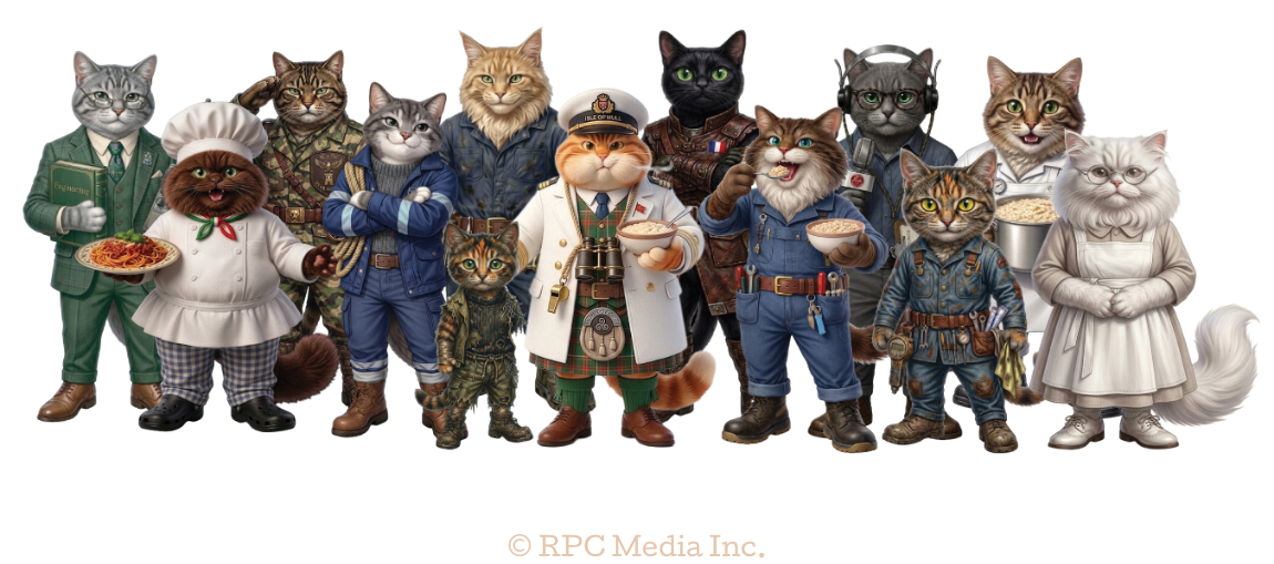 Rice Pudding Cats